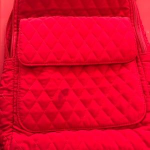 LG quilted backpack